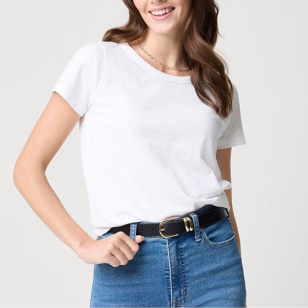 J.Crew Girlfriend Tee Short-sleeve Crewneck